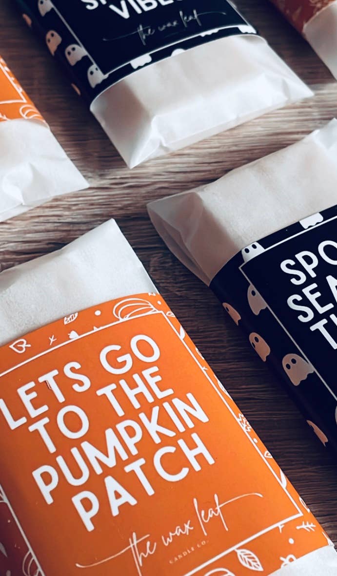Autumn Soy Wax Melts, Salted Caramel Apple Cider