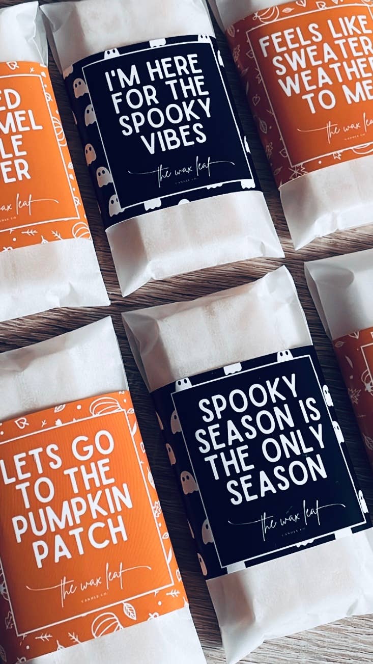 Autumn Soy Wax Melts, Salted Caramel Apple Cider