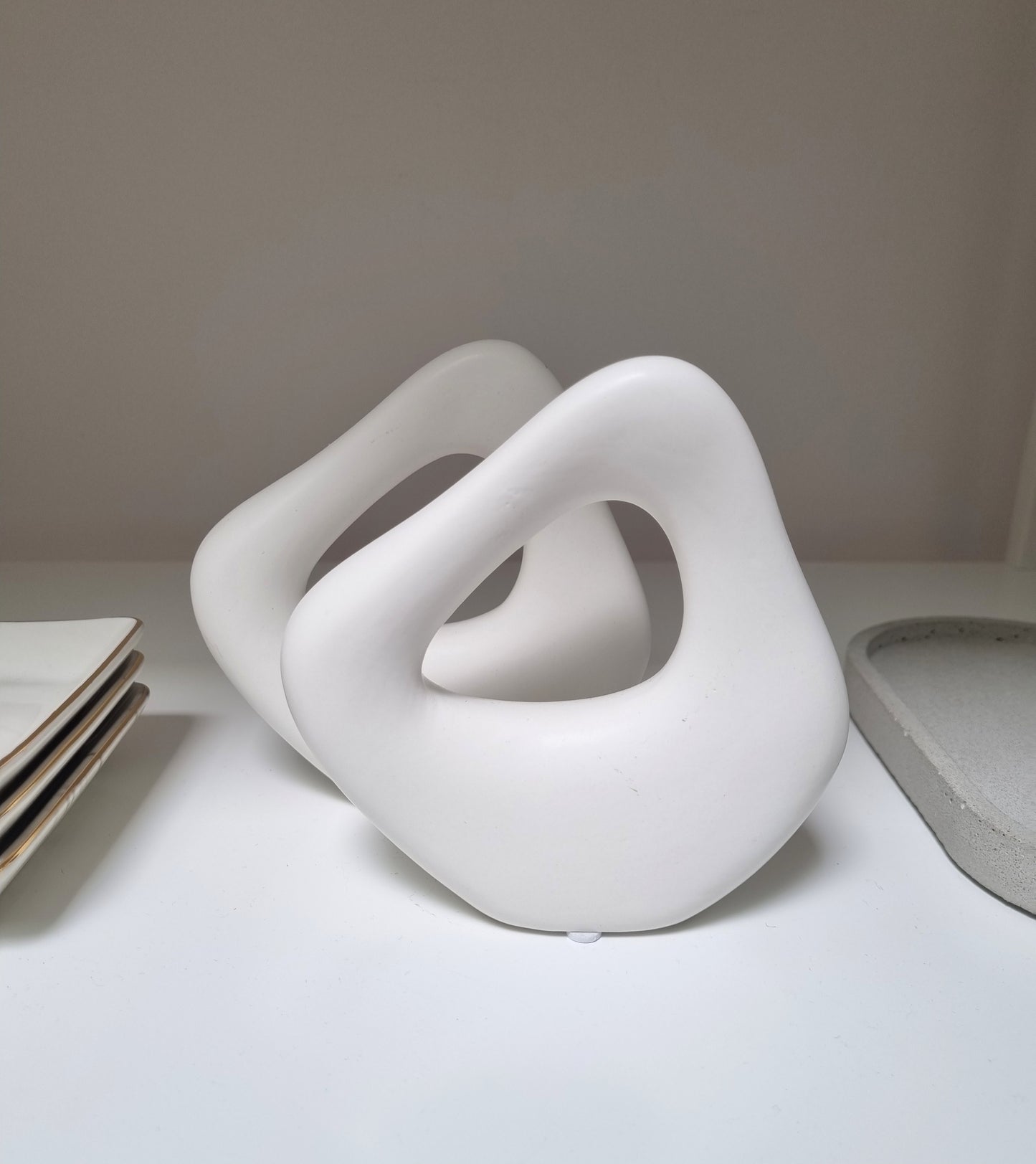 Layla Ornament - White