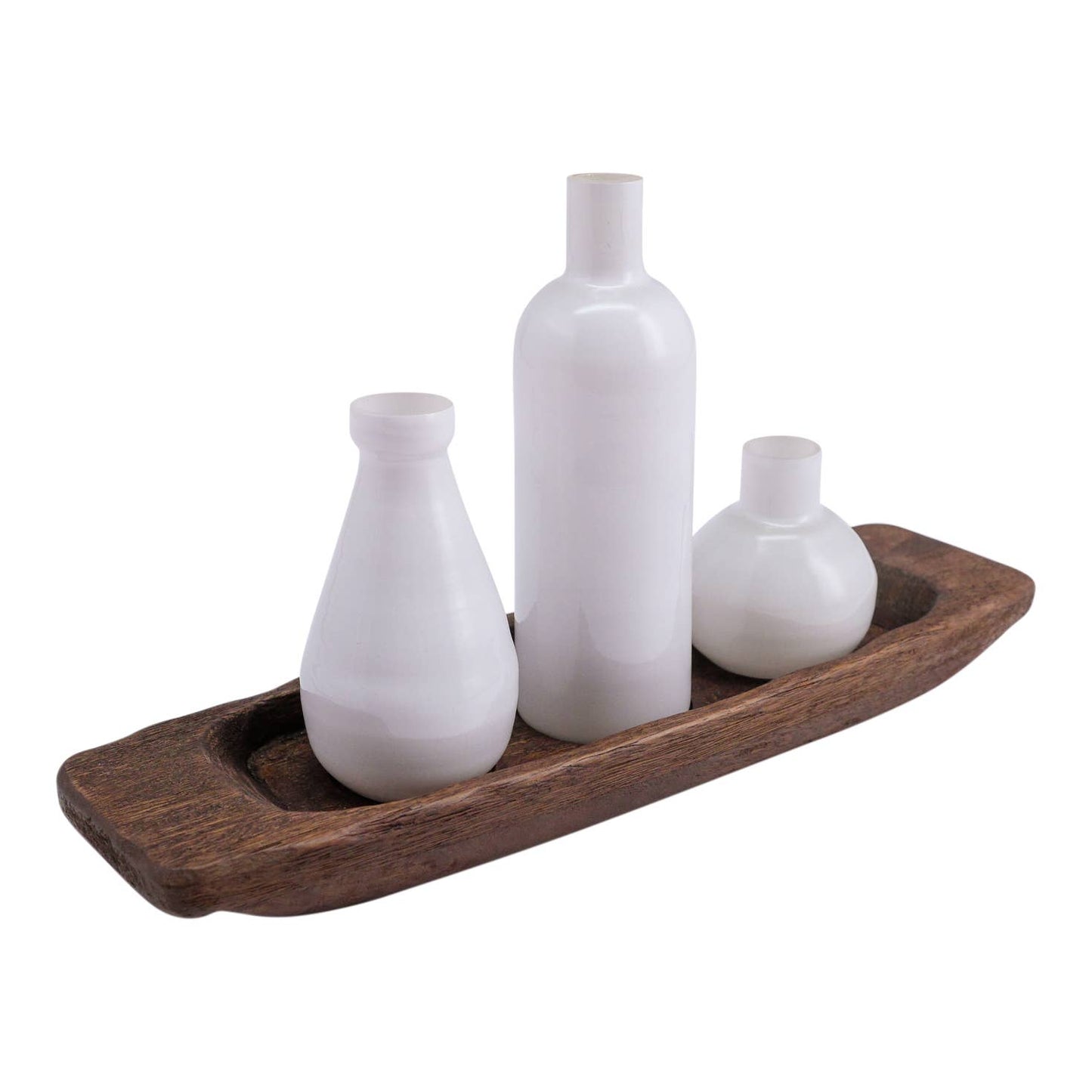 Vase Set with Tray