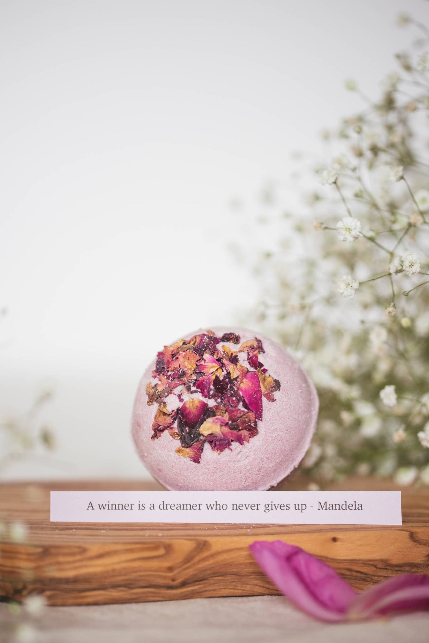 Anti-anxiety Secret Bath Bomb with hidden message inside