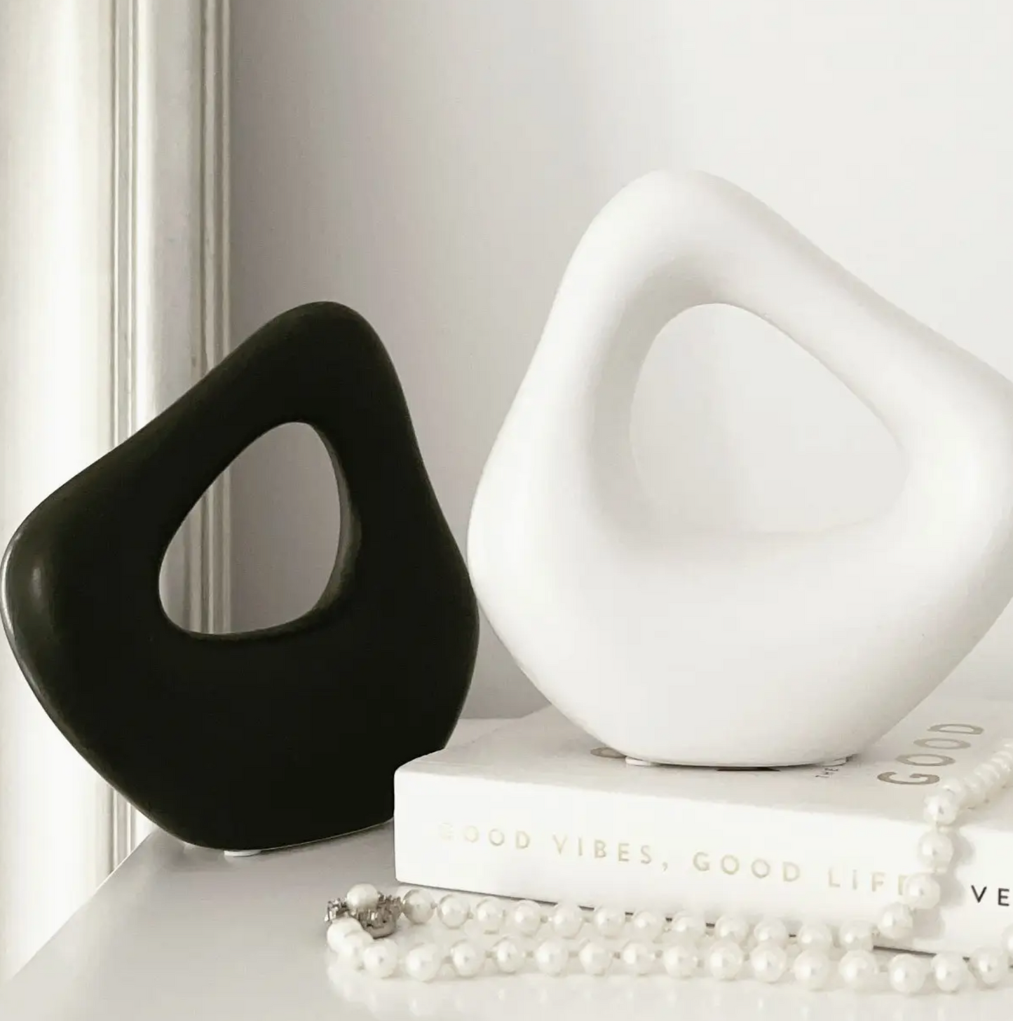 Layla Ornament - White