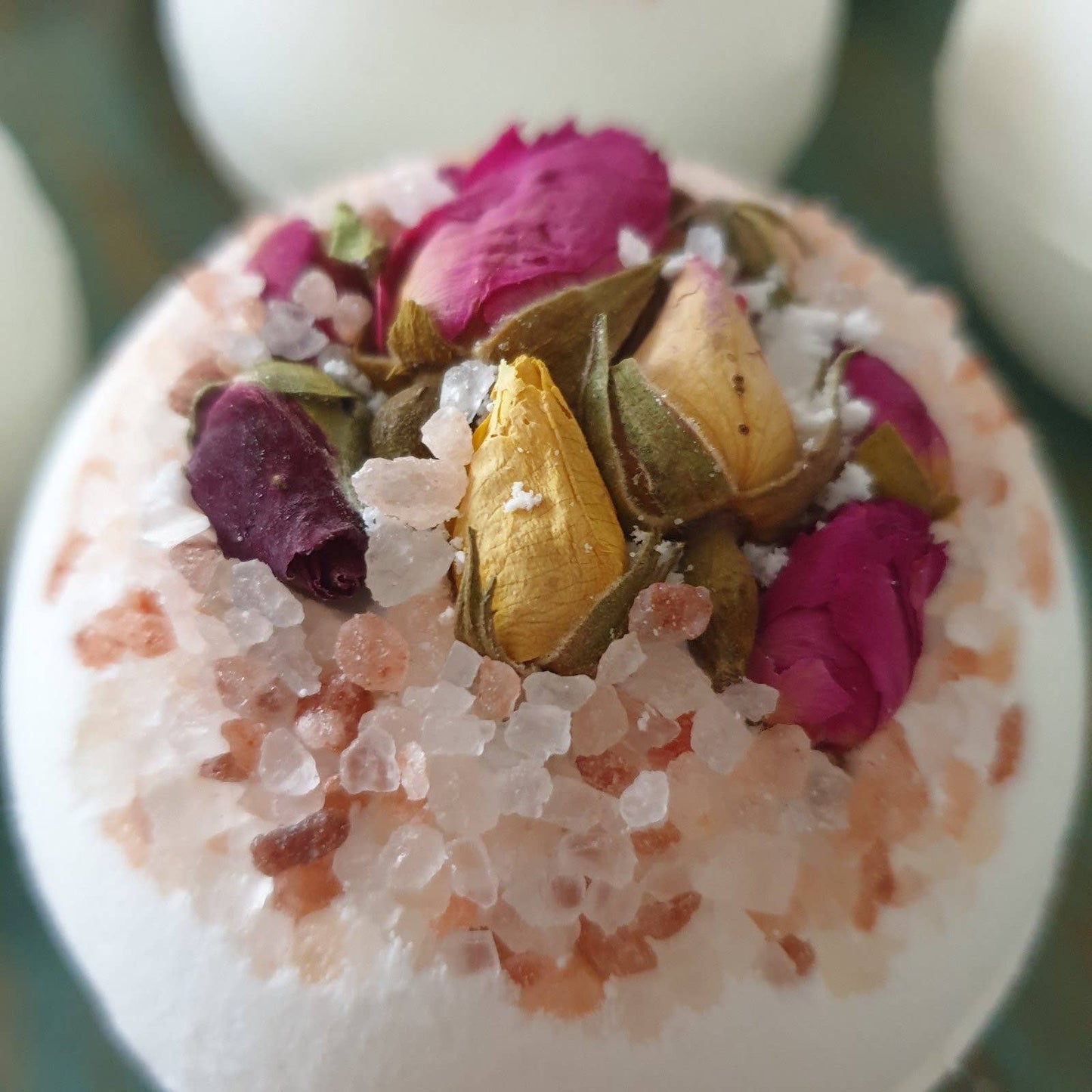 Blossom Secret Bath Bomb with hidden message inside