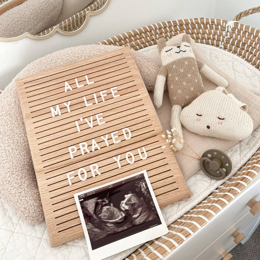 Wooden Letter Board