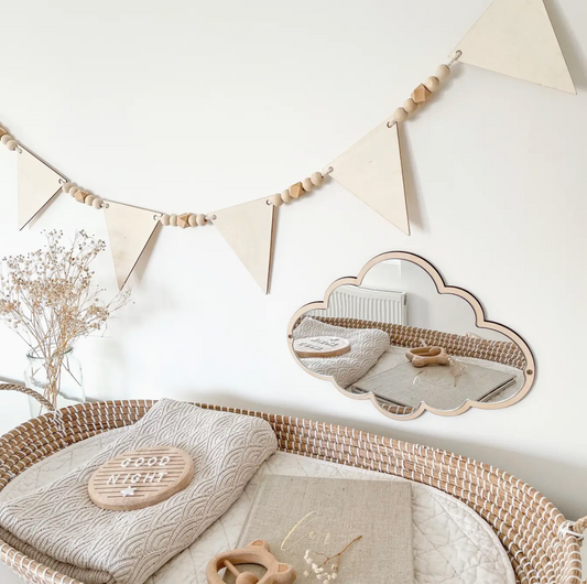 Wooden Flag Bunting